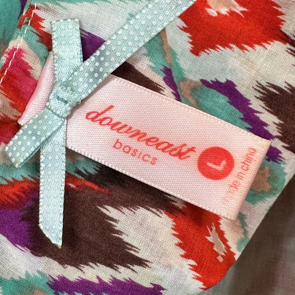 Cotton sleeveless dress - sz L - Picture 2 of 3